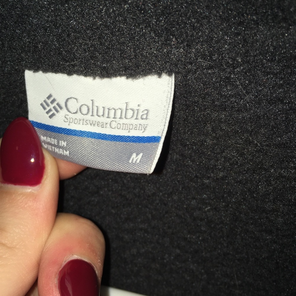 Black Columbia Vest Size Medium - Picture 3 of 6